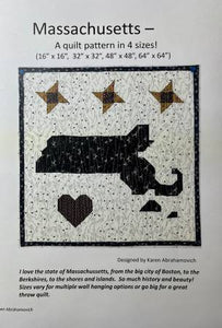 Pattern - Massachusetts Quilt  - KA-021