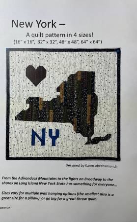 Pattern - New York Quilt Pattern - KA-032