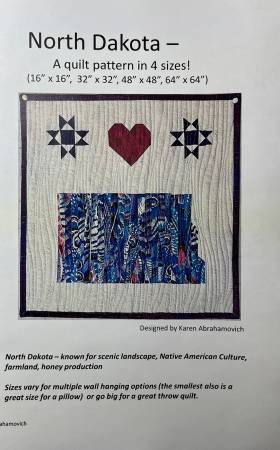 Pattern - North Dakota Quilt KA-034