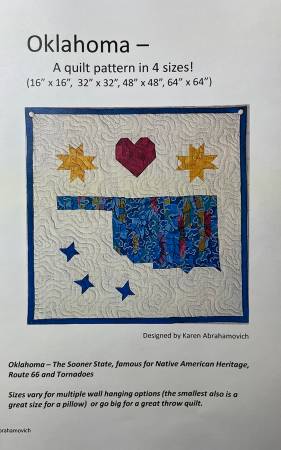 Pattern - Oklahoma Quilt Pattern - KA-036