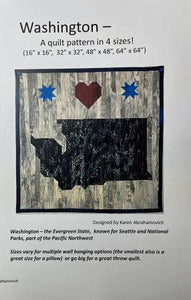 Pattern - Washington Quilt Pattern - KA-047