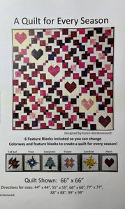 Pattern - A Quilt for Every Season Quilt Pattern - KA-057