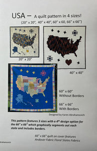 Pattern - USA Quilt  KA-087