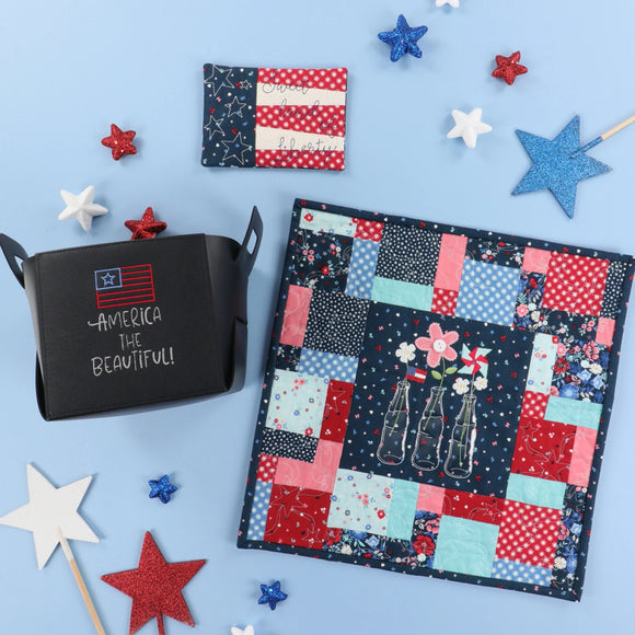 Pattern - Kimberbell Classic Machine Embroidery Vol 1 Star-Spangled Celebration - KD2001