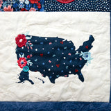 Pattern - Kimberbell Machine Embroidery Star-Spangled Beauty Ladder Quilt CD/Book -  KD820