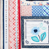 Pattern - Kimberbell Machine Embroidery Star-Spangled Beauty Ladder Quilt CD/Book -  KD820
