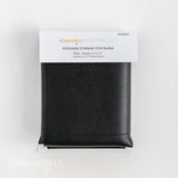 Notions - Kimberbell Folding Storage Tote Blank Black Leather - KDKB265
