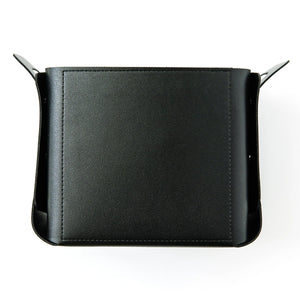 Notions - Kimberbell Folding Storage Tote Blank Black Leather - KDKB265