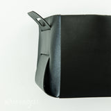 Notions - Kimberbell Folding Storage Tote Blank Black Leather - KDKB265