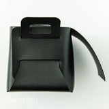 Notions - Kimberbell Folding Storage Tote Blank Black Leather - KDKB265