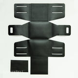 Notions - Kimberbell Folding Storage Tote Blank Black Leather - KDKB265