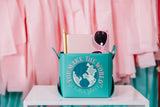 Notions - Kimberbell Folding Storage Tote Blank Turquoise - KDKB273