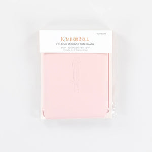 Notions - Kimberbell Folding Storage Tote Blank Blush - KDKB274