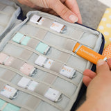 Notions - Kimberbell Navy Floral USB Holder - KDMR173