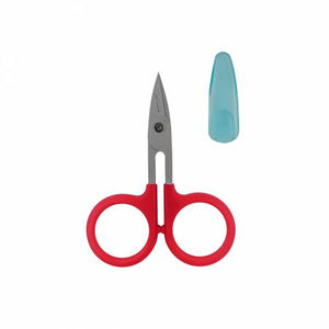 Notions - Perfect Scissors - Karen Kay Buckley - Red Curved Blade- KKBPSC