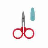 Notions - Perfect Scissors - Karen Kay Buckley - Red Curved Blade- KKBPSC