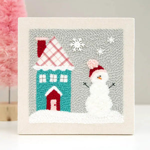 Kit Kimberbell Punch Needle Snowplace Like Home KPNK1005