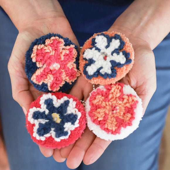 Kit - Kimberbell Hello Daisy Keychain Punch Needle Kit -  KPNK1023