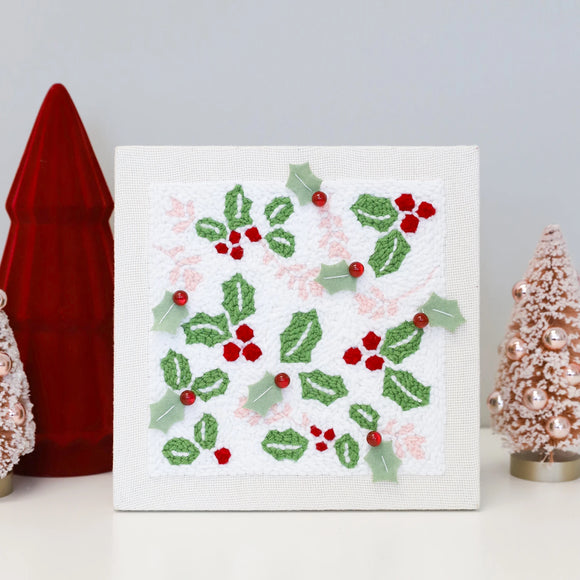 Kit Kimberbell Punch Needle Happy Holly-Days KPNK1026