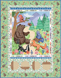 Fabric - Riley Blake Crayola Colorful Critters Panel Quilt - KT-17910