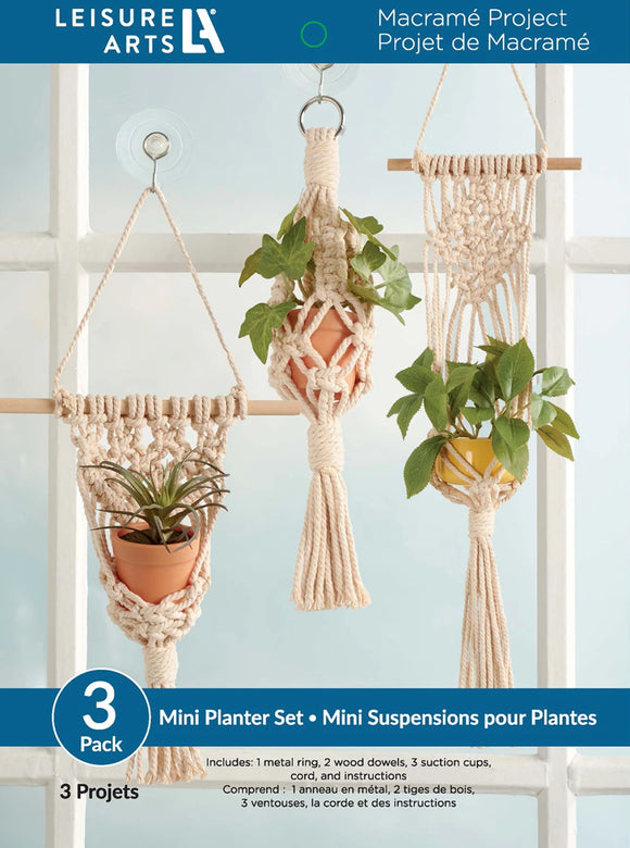 Kit Macrame Mini Planter Set - LAK57522