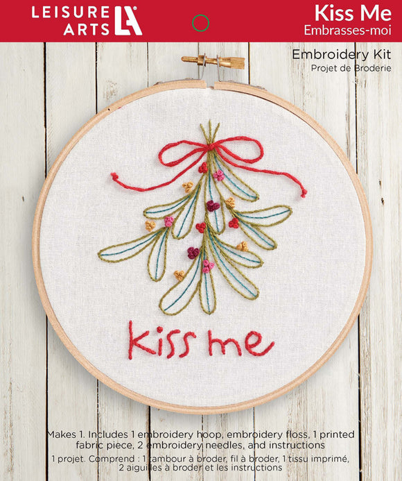 Kit Needleart - Embroidery Kit 6in Kiss Me -  LAK85827
