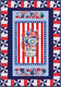 Kit Benartex Land of the Free Patriotic - LANDFKT