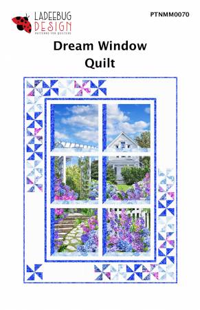 Kit Dream Window Quilt featuring Hydrangea Dreams
