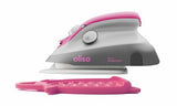 Notions - Oliso Mini Iron With Trivet Raspberry - M3PRO-RAS