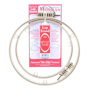 Notions - Morgan Lap Stand With 10in/12in Hoop Combo - MH286