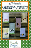 Pattern - Marcia Layton Designs - Yo-Yo Accents Country Critters - MLDCC2