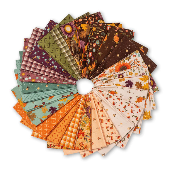 Fabric - Riley Blake The Awe of Autumn Fat Quarter Bundle, 26pcs  FQ-16190-26