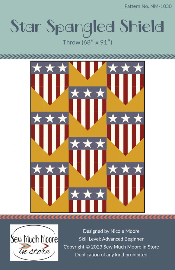 Pattern - Star Spangled Shield - NM-1030