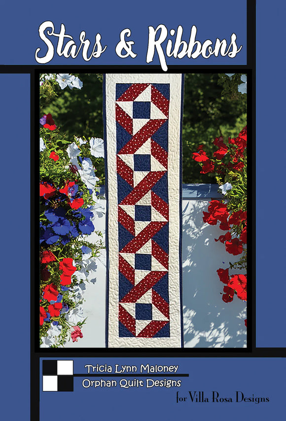 Pattern Villa Rosa Stars & Ribbons - DIGITAL DOWNLOAD