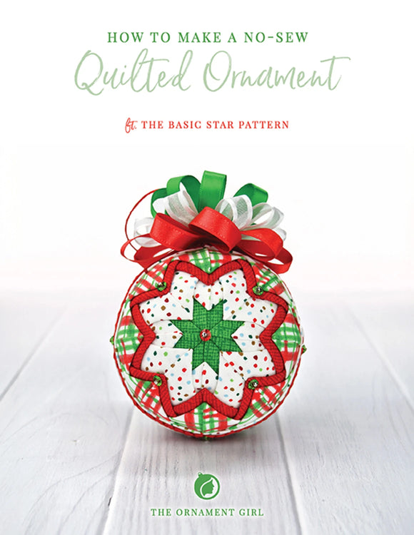 Book - No Sew Ornaments Star by The Ornament Girl  P235-STAR