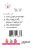 Pattern - Love Punch Quilt  P257-LOVEPUNCH