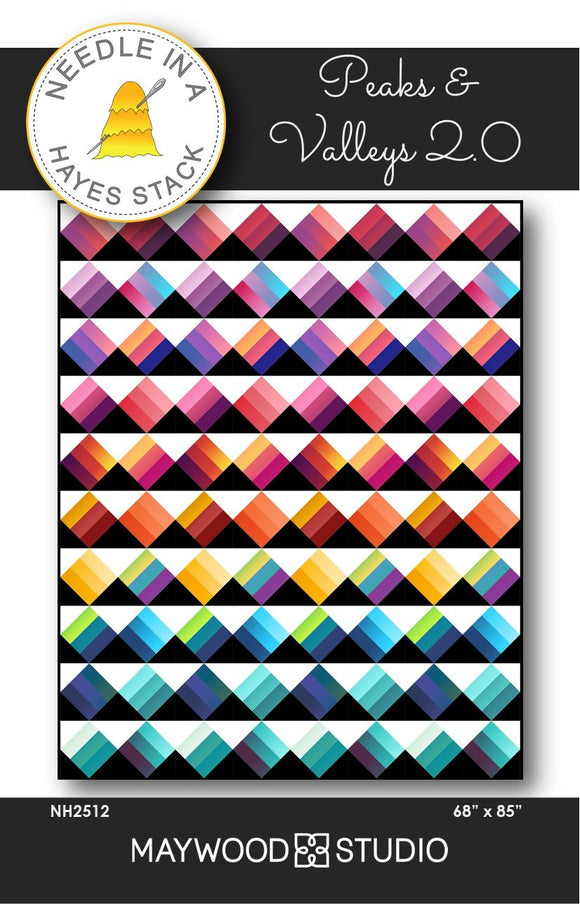 Pattern Needle in a Hayes Stack - Peaks & Valleys 2.0 NH2512 - DIGITAL DOWNLOAD