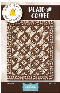 Pattern Needle in a Hayes Stack - Plaid & Coffee NH2508 DIGITAL DOWNLOAD