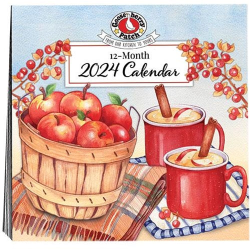 Gifts 2024 Wall Calendar Gooseberry Patch