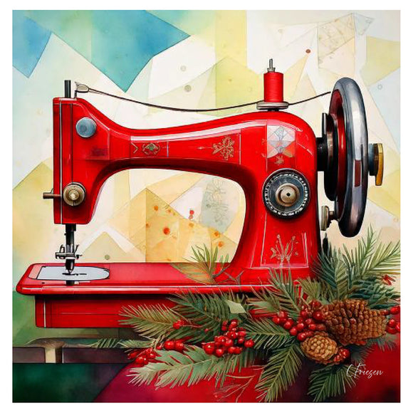 Gifts - Notecard Vintage Berries Machine QBF-532256