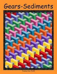 Pattern - Sediments Gears Quilt QC-852