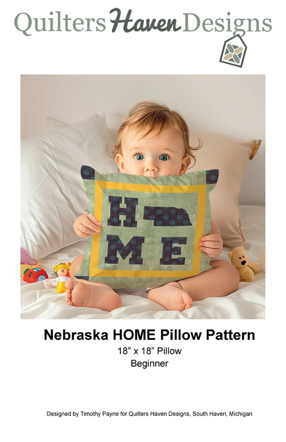 Pattern - Nebraska HOME Pillow - QHD-1864