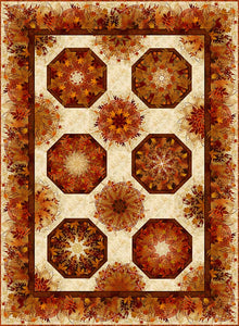 Pattern Reflections of Autumn II Kaleidoscope