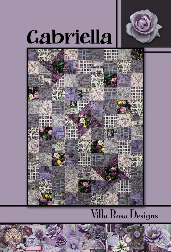 Pattern Villa Rosa - Gabriella DIGITAL DOWNLOAD