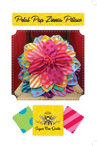 Pattern Petal Pop Zinnia Pillow SBQ01