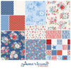 Fabric - Clothworks Americana 5in Squares, 42pcs - SQ0545