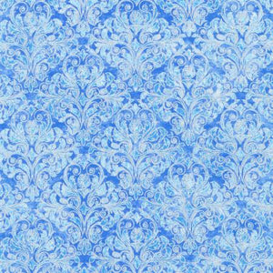 Fabric Robert Kaufman Mystic Moon Metallic Damask Sky SRKM2163863