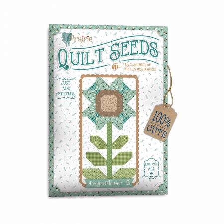 Pattern Quilt Seeds Prairie Flower Block 2 by Lori Holt