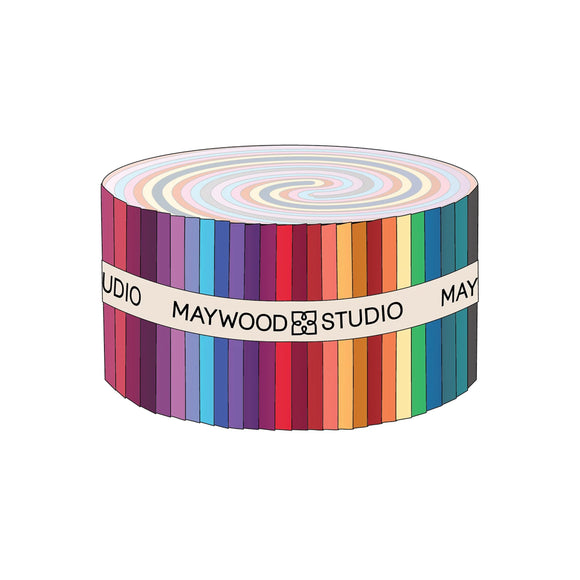 Fabric - Maywood Precut 2.5in Strips Gelato, 40pcs  - ST-MASGELA