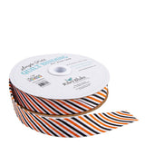 Fabric - Riley Blake Single-Fold Quilt Binding by the yard - Halloween Stripe - STSFB-48811